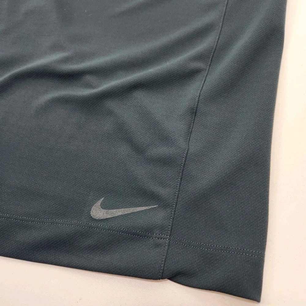 Nike Golf FitDry Men's‎ XL Polo Gray w/ Blue Accents Active Outdoors Links